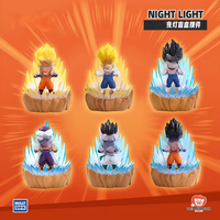 Lot de 12 boîtes en gros – Figurines de collection Dragon Ball Z Anime Japonais Holly Box TCG avec veilleuse – Jouets tendance en boîte mystère
