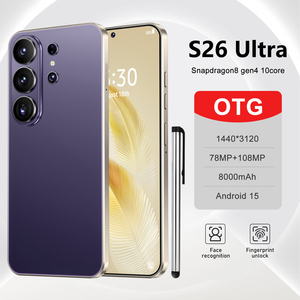 S26 Ultra Teléfono Móvil 5G de 7.3 Pulgadas, 8000 mAh, 16 GB, 1 TB, Pantalla AMOLED de 120 Hz, Desbloqueado, Económico, Venta al por Mayor, Top de Gama, OTG - Product Image 4