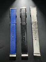 Bracelet de montre en cuir véritable grain lézard haut de gamme, étanche, 24 cm, pour montre connectée Whoop 5.0, service OEM/ODM, stock disponible