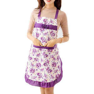 Tabliers de <span class=keywords><strong>cuisine</strong></span> <span class=keywords><strong>sans</strong></span> manches, <span class=keywords><strong>tablier</strong></span> de <span class=keywords><strong>cuisine</strong></span> pour femmes, robe de <span class=keywords><strong>cuisine</strong></span>, restaurant, <span class=keywords><strong>cuisine</strong></span> à domicile, <span class=keywords><strong>tablier</strong></span> en coton, bavoir à motif floral - Product Image 6