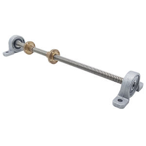 Tr3 * 3-300Mm Tr4 * 1-300Mm Links En Rechts Draad Trapeziumvormige Lood Schroef 300mm Lange Met Messing Moeren - Product Image 4