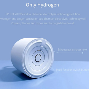 Oem & ODM chấp nhận SPE pem nước điện Hydro khí hô hấp thủy tinh Hydro chai nước cho chống lão hóa sức khỏe - Product Image 4