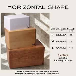 JUNJI Ahşap Özel Evcil Hayvan Urnesi - Product Image 5