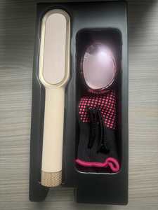 Peigne à cheveux multi-styleur moderne 45W, anti-brûlure, brosse à cheveux ionique négative, peigne coiffant à chauffage rapide, 6 niveaux de température réglables - Product Image 6