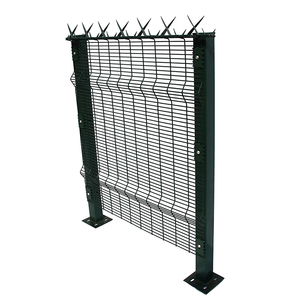 Prison personnalisée 358 clôture de haute sécurité 358 clôture de treillis métallique de sécurité étanche en plastique métal anti-escalade 358 clôture de sécurité - Product Image 5
