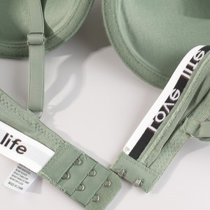 Hochwertiger, sofort lieferbarer Damen-BH: Weicher, bequemer Push-up-BH mit Bügel, ausgefallene Übergrößen, atmungsaktiv für den Alltag - Product Image 5