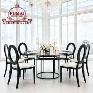 Modern Design <b>Stacking</b> Black Iron Metal Ghana Banquet <b>Chair</b> for Sale - Product Image 6