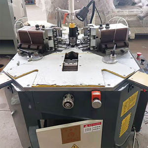 Connecteur d'angle robuste pour la fabrication efficace d'assemblages de portes/fenêtres en alliage d'aluminium et <span class=keywords><strong>PVC</strong></span>, aluminium épais - Product Image 4