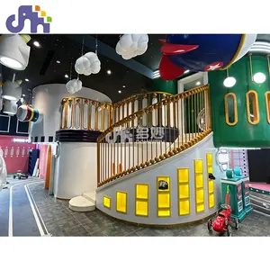 Family entertainment center kid game indoor play set playground children indoor playground equipment playground(old)