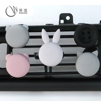 Support de parfum créatif en Silicone, Mini diffuseur d'air, forme mignonne, désodorisant de voiture, diffuseur d'appareil pour ventilation de voiture