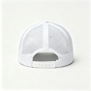 Gorra Trucker Unisex Personalizada con Bordado 3D en Relieve, Lona y Malla Trasera, Blanca, Estilo Snapback, Transpirable para Verano y Exteriores, Venta al por Mayor - Product Image 2