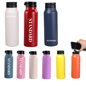 Botella <span class=keywords><strong>de</strong></span> Agua <span class=keywords><strong>de</strong></span> Acero Inoxidable Magnética <span class=keywords><strong>de</strong></span> Lujo Personalizada <span class=keywords><strong>de</strong></span> 24 oz, Soporte para Teléfono <span class=keywords><strong>Celular</strong></span>, Aislamiento <span class=keywords><strong>de</strong></span> Doble Pared, Libre <span class=keywords><strong>de</strong></span> BPA - Product Image 1