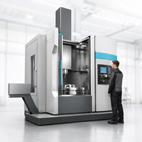 Tour CNC vertical mono-colonne premium pour le tournage, le perçage et le fraisage de grandes pièces métalliques