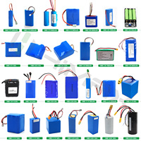 Batterie Li-ion 7,4 V 6600 mAh 10 Ah 8 Ah à haut débit de décharge pour drone UAV et robotique, cellule 2S 18650/21700