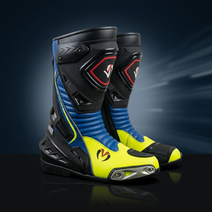 Botas de Carreras de Cuero Personalizadas Más Vendidas, Botas de Carreras Profesionales, Zapatos de Conducción Resistentes al Fuego, Botas de Seguridad para Deportes de Motor - Product Image 3