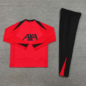 <span class=keywords><strong>Maillot</strong></span> de football personnalisé avec nom et numéro, broderie polyvalente haute densité, coupe ajustée, domicile et extérieur, pour la ligue dimanche anglaise - Product Image 1