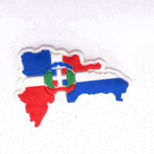 Charm per Scarpe Ispirato al Orgoglio Latino-Americano, Charm per Zoccoli Dominicani, Charm per Scarpe Classiche da Adulto - Product Image 3