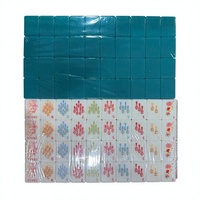 Mahjong américain professionnel avec des motifs de bowling et de joker, tuiles personnalisées compatibles avec les tables de mahjong manuelles et automatiques