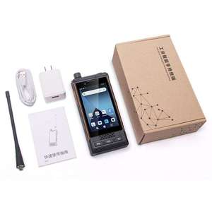 UNIWA P4 UHF VHF DMR LTE POC ZELLO Smartphone Dual Mode 4GB+64GB 4 Pollici Android 9 MediaTek Octa Core Walkie Talkie <span class=keywords><strong>Telefono</strong></span> Robusto - Product Image 6