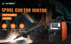 Pistola de cuchara HITBOX utilizada para 4in1 HIM200 MIG sin gas, MMA, máquina de soldadura multifunción TIG de elevación - Product Image 2