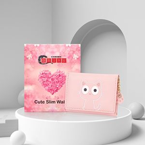 Stylish Cute RFID Blocking Trifold <b>Wallet</b> <b>for</b> <b>Women</b> with ID Window-Secure and Portable - Product Image 6