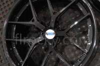 Jantes de voiture en alliage Flrocky en fibre de carbone, finition brillante, concaves profondes, 5x114.3 5x120 5x130 15 17 18 19 20 21 22 pouces