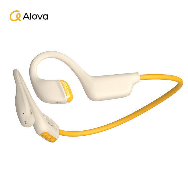 ALOVA AI Dual-Mic Noise Canceling IPX5 Sport Earbuds Neckband Bluetooth Headphones Wireless Earphones