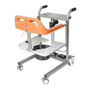 Cadeira de <span class=keywords><strong>Transfer</strong></span>ência Hidráulica para Banheiro, Cadeira de Comodo para Pacientes com Mobilidade Reduzida, Idosos - Product Image 3