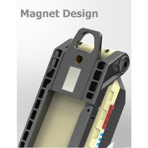 Multifunctional Car <b>Work</b> <b>Light</b> <b>Rechargeable</b> USB Charging Portable <b>LED</b> White <b>Light</b> Plastic Body Black - Product Image 3