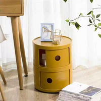 Mini-meuble d'appoint blanc moderne et créatif, style nordique, pour la maison, en plastique, très tendance sur internet