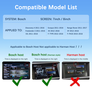 Pour <span class=keywords><strong>BOSCH</strong></span> Wireless CarPlay Android Auto Box pour Land Rover/Jaguar New Discovery 4 Voque Range Rover Freelander2 XE XF XJL F-TYPE - Product Image 5