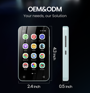 INNIAOSIS Q8 OEM ODM Factory Customized Startlogo Firmware System APP Type-C Blue Tooth 4inch <span class=keywords><strong>Android</strong></span> WiFi Custom MP3 Player - Product Image 3