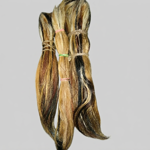 Pelo Natural Seco de Búfalo y Caballo Negro y Marrón de Calidad de Exportación, de 6 a 20 Pulgadas, Hecho a Mano en Uttar Pradesh a Bajo Precio - Product Image 1