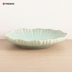 Service de table en porcelaine japonaise rustique TRESUN, fabrication chinoise, style Japandi, glaçure réactive, anti-fuite, compatible lave-vaisselle - Product Image 3