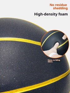 Pallone da <span class=keywords><strong>Basket</strong></span> Silenzioso con Logo Personalizzato, Copertura in PU, Misura 6, Resistente all'Usura, per Allenamento e <span class=keywords><strong>Partite</strong></span>, Peso 600g, N.7 - Product Image 3