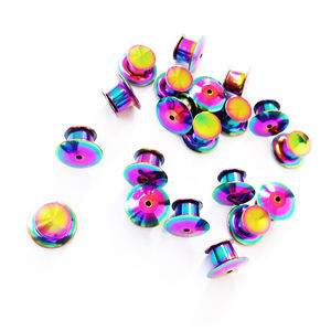 Trava de pino de lapela, cor de arco-íris, alça de travamento, haste traseira, doca de luxo, venda imperdível - Product Image 5