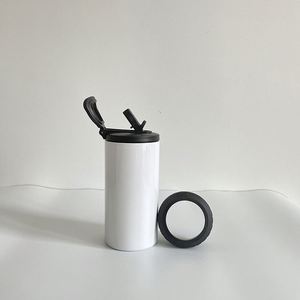 Vaso Enfriador 4 en 1 para Botellas de Cerveza de 12 Oz con Tapa Abatible y Logotipo Personalizado para Sublimación por Transferencia de Calor - Product Image 3