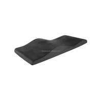 Matelas de lit pour les cils de beauté pour salon de coiffure et salon de barbier, mousse à mémoire de forme hautement élastique et bois, mobilier de salon de massage