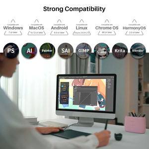 <span class=keywords><strong>Tablette</strong></span> <span class=keywords><strong>graphique</strong></span> de dessin professionnel <span class=keywords><strong>Huion</strong></span> H1061p planche à dessin pour dessin - Product Image 6