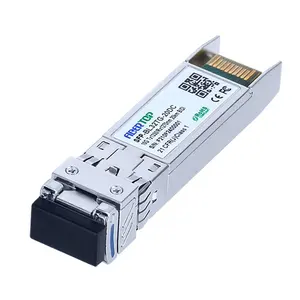 FIBERTOP untuk MikroTik S + 32LC20D kompatibel dengan 10G BiDi SFP + 1330nm-TX/1270nm-RX 20km Transceiver