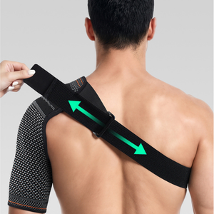 Ayarlanabilir Omuz Desteği Rotator Manşet Destek Bandı Spor Yaralanmaları İyileşmesi için Kol Askısı Omuz Sabitleyici Ağrı Kesici - Product Image 2