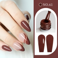 Vernis Gel Professionnel TPO HEMA Free 60 Couleurs Marque Privée Haute Pigmentation Soak Off UV LED Fournitures Professionnelles pour Ongles