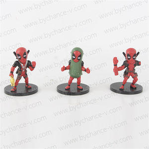 Figura de Plástico de Superhéroe con Humor, Divertido Antihéroe Popular, Estilo Gashapon, Juguete para Máquina Expendedora de Cápsulas, Recarga a Granel - Product Image 4