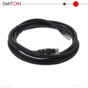 Câble téléphonique de site de fabrication télécom, cordon de brassage RJ11 6P6C <span class=keywords><strong>RJ12</strong></span>, câble téléphonique rond <span class=keywords><strong>10M</strong></span> - Product Image 6
