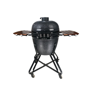 Kimstone gris foncé XL 23.5 pouces gril à charbon de bois professionnel barbecue extérieur cuisine Barbecue <span class=keywords><strong>Kamado</strong></span> barbecue gril - Product Image 2