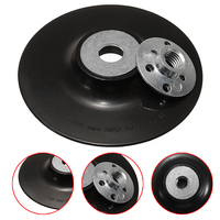 PMS 115mm support en plastique disque de ponçage en Fiber de verre meuleuse d'angle disque en Fiber de verre