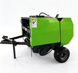 Presse à balles rondes automatique pour foin et paille, montée sur tracteur, pour ensilage d'alfalfa - Product Image 4