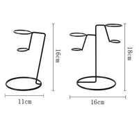 Support de Présentation pour Cornets de Glace en Métal Écologique Syh2069 – Présentoir Simple/Double pour Cornets, Capacité 11-20L, Idéal pour Gelato, Gaufres et Desserts