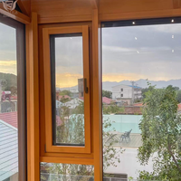 Puertas y Ventanas de Materiales de Construcción Directos de Fábrica, Solución para Proyectos de Viviendas, Aislamiento Térmico, Revestimiento de Aluminio, Exterior, Dormitorio