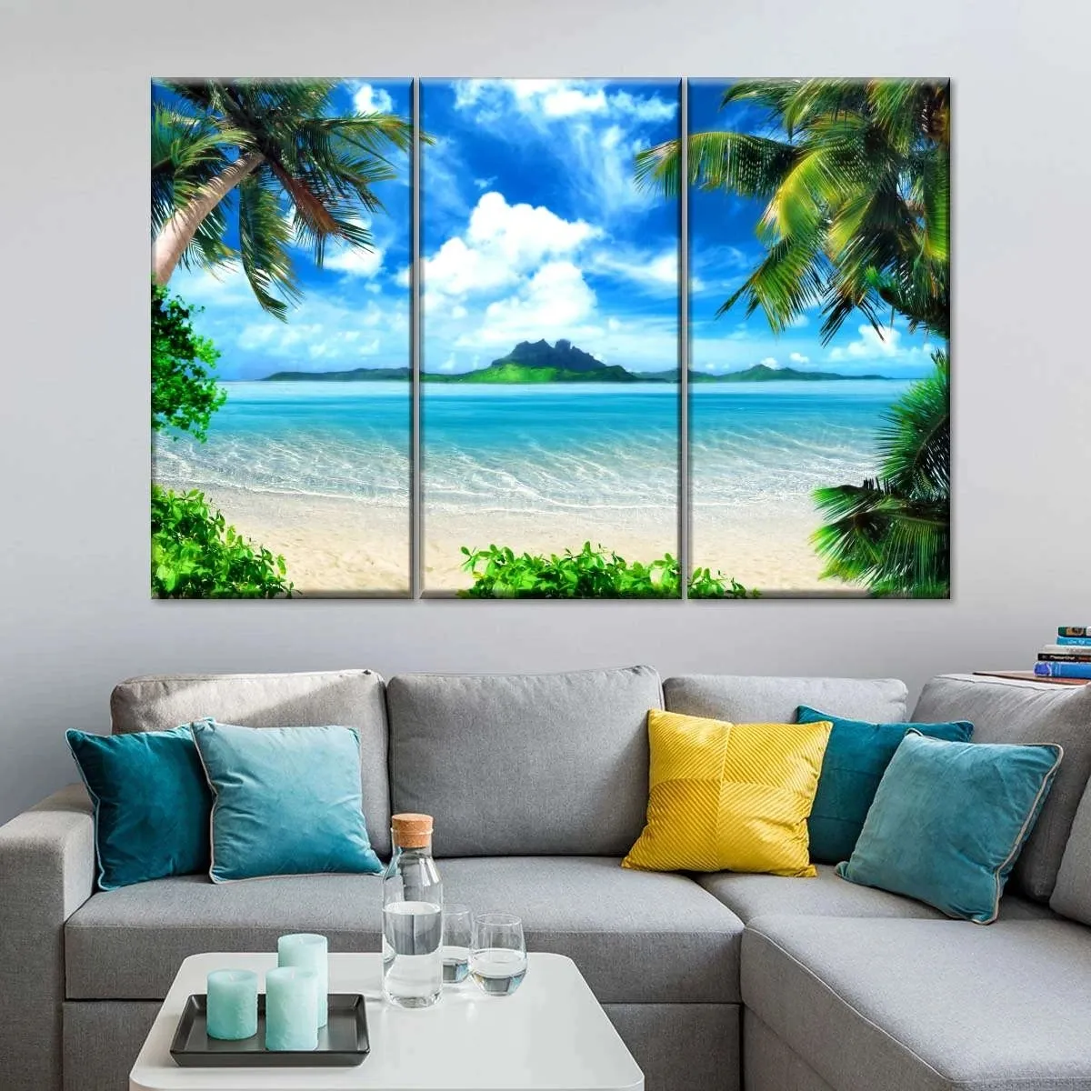 Seascape Beach Bilder Landschafts bau Malerei Gemälde Wohnzimmer Wand dekorative Kunst Home Decoration Leinwand drucke